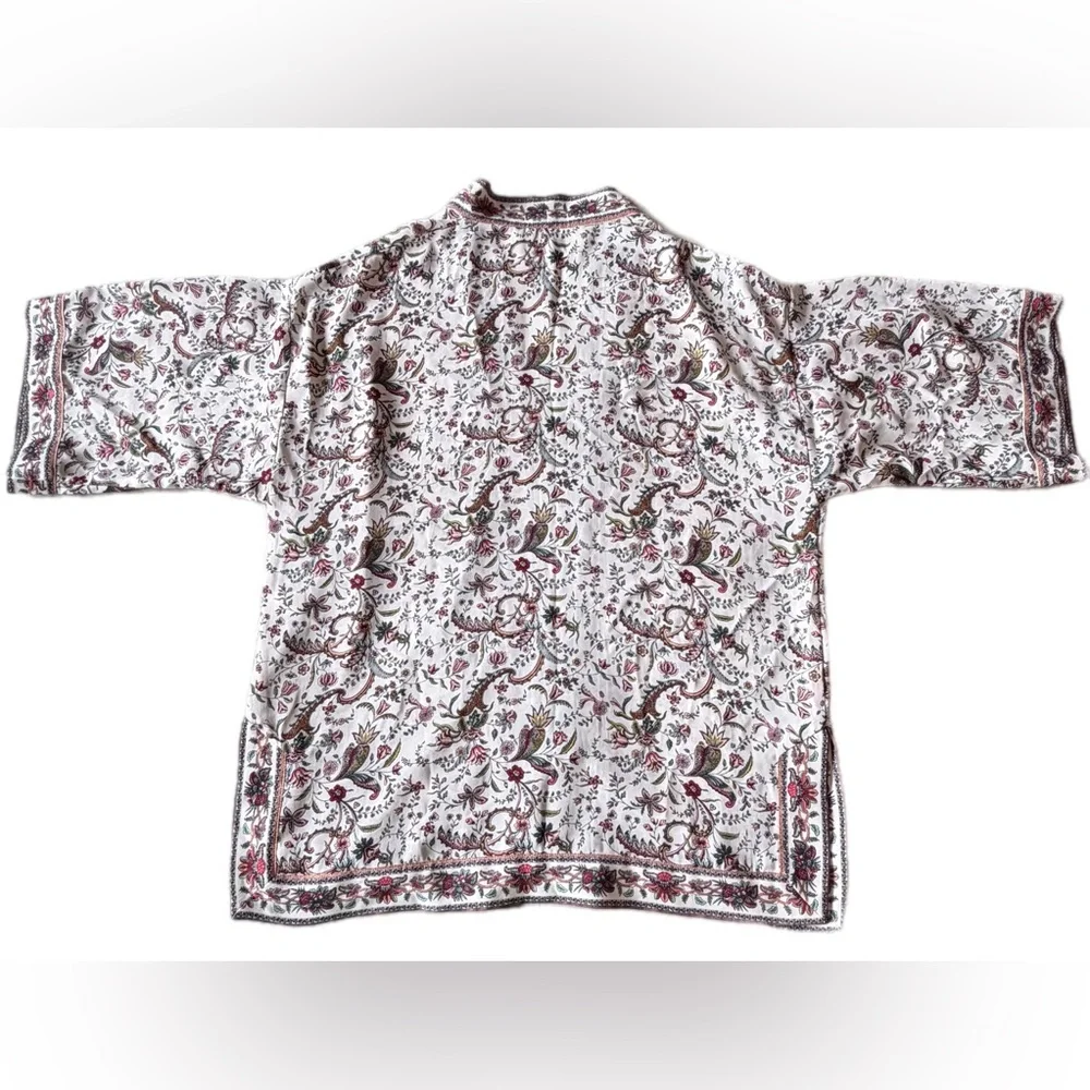 Max Studio Womens Multicolor
Floral Kimono Sz M - Picture 4 of 11